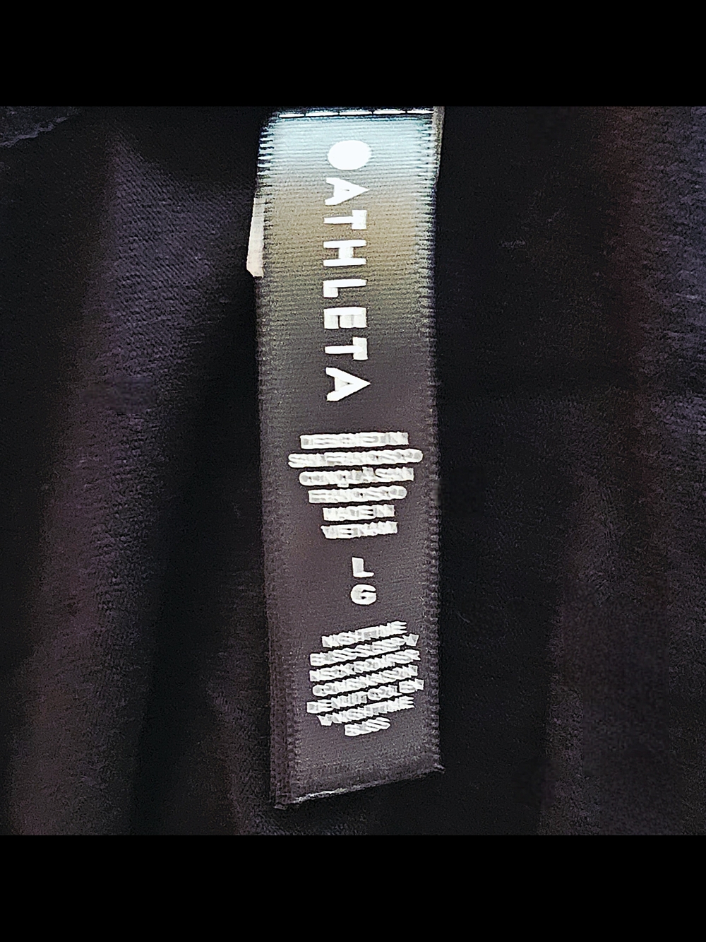 Athleta Nighttime Bliss Sleep Jumpsuit Black Romper 981316 Wide Leg Large - Picture 9 of 14